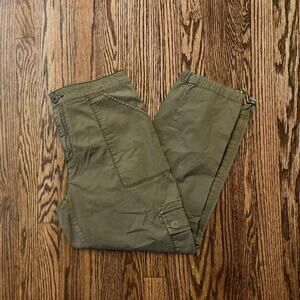 Khaki green cargo pants